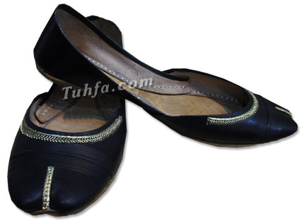 Ladies Khussa- Black | 786Shop.com