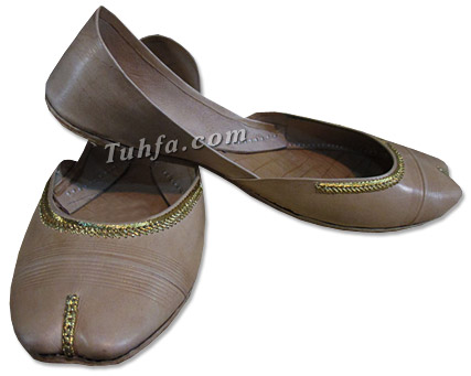 Ladies Khussa- Beige | 786Shop.com