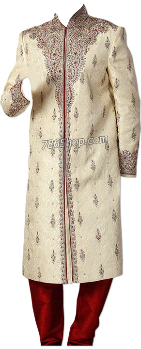  Sherwani 166 | Pakistani Sherwani Online- Image 1