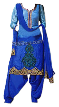  Blue Georgette Suit | Pakistani Dresses in USA- Image 1