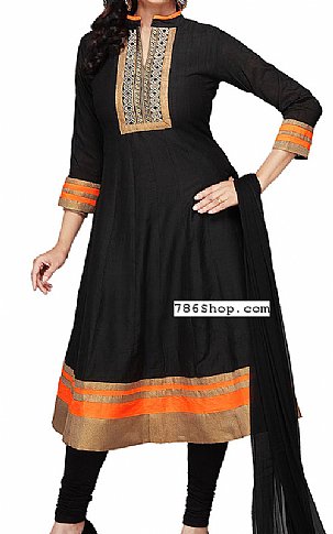  Black Georgette Suit | Pakistani Dresses in USA- Image 1