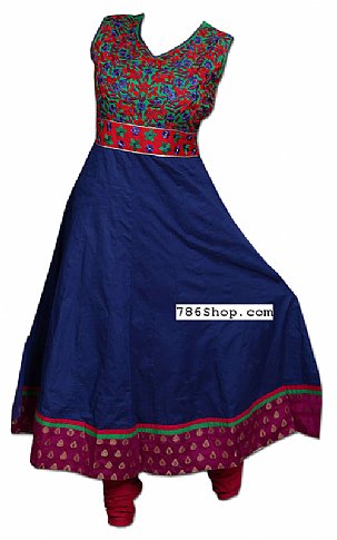  Blue Georgette Suit | Pakistani Dresses in USA- Image 1