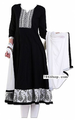  Black Georgette Suit | Pakistani Dresses in USA- Image 1