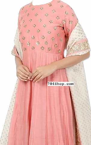  Tea Pink Georgette Suit | Pakistani Dresses in USA- Image 2