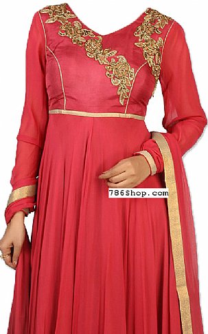  Cardinal Chiffon Suit | Pakistani Dresses in USA- Image 2