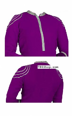  Indigo Georgette Suit | Pakistani Dresses in USA- Image 2