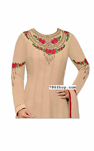  Ivory Georgette Suit | Pakistani Dresses in USA- Image 2