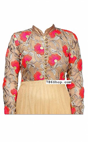  Skin Chiffon Suit | Pakistani Dresses in USA- Image 2