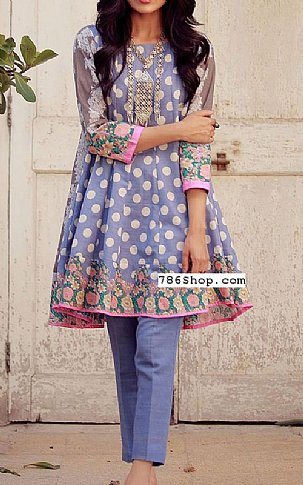 Khaadi. Purple Khaddar Suit (2 Pcs) | Pakistani Dresses in USA- Image 1