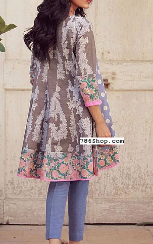 Khaadi. Purple Khaddar Suit (2 Pcs) | Pakistani Dresses in USA- Image 2