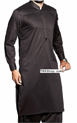  Metal Grey Men Shalwar Suit | Pakistani Mens Suits Online- Image 1