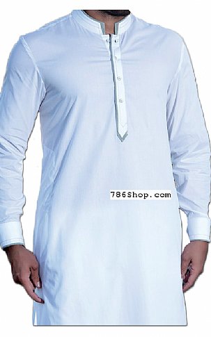 Off-white Men Shalwar Kameez | Pakistani Mens Suits Online