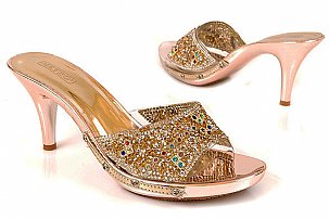 Golden ladies shoes Clearance