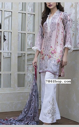 Pink Silk Suit | Pakistani Dresses in USA