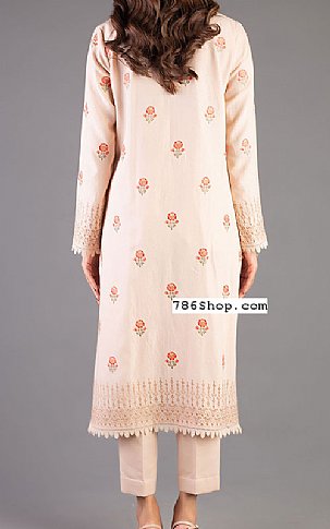 Bareeze Ivory Karandi Suit | Pakistani Dresses in USA- Image 2
