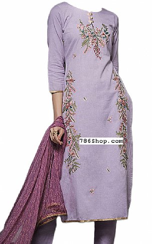 Lilac Georgette Suit | Pakistani Dresses in USA