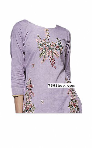  Lilac Georgette Suit | Pakistani Dresses in USA- Image 2