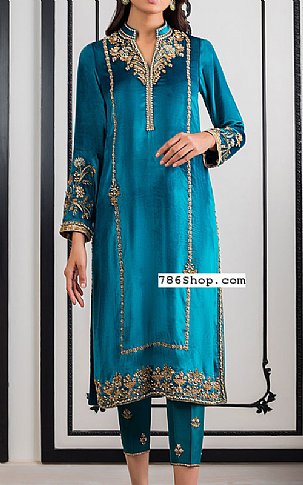 Pakistani Wedding Dress in Embellished Raw Silk #BS64 | Indian fashion,  Indian bridal outfits, Party wear dresses