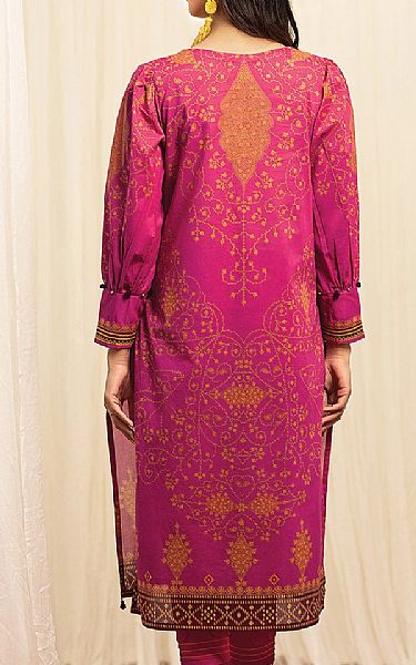Edenrobe Magenta Lawn Suit (2 Pcs) | Pakistani Dresses in USA- Image 2