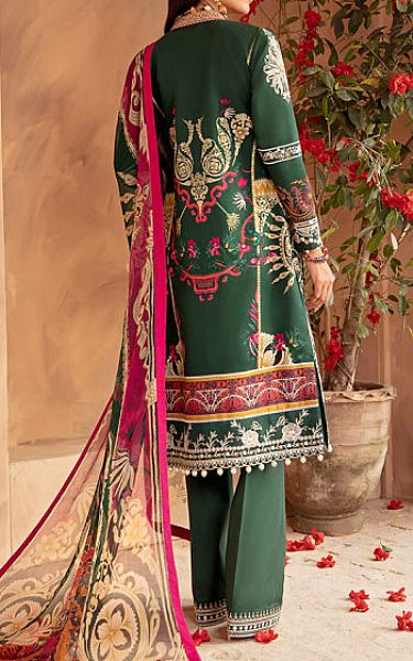Gulaal Hunter Green Lawn Suit | Pakistani Dresses in USA- Image 2