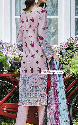 Kalyan Tea Pink Lawn Suit | Pakistani Dresses in USA- Image 2