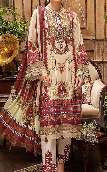 Khas Tan Lawn Suit | Pakistani Dresses in USA- Image 1