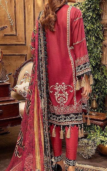 Khas Crimson Lawn Suit | Pakistani Dresses in USA- Image 2