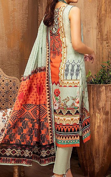 Khas Pistachio Lawn Suit | Pakistani Dresses in USA- Image 2