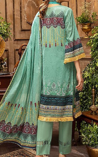 Khas Mint Green Lawn Suit | Pakistani Dresses in USA- Image 2