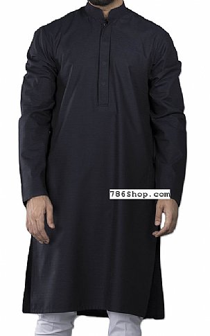 Black Men Shalwar Kameez | Pakistani Mens Suits Online