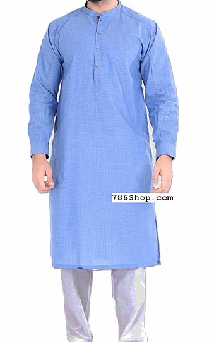 Turquoise Men Shalwar Kameez | Pakistani Mens Suits Online