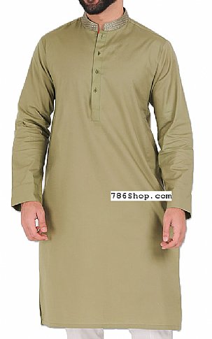  Pistachio Men Shalwar Kameez | Pakistani Mens Suits Online- Image 1