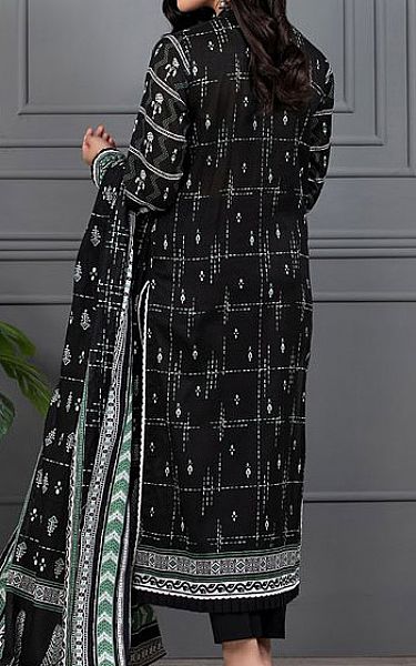 LSM Black  Lawn Suit | Pakistani Dresses in USA- Image 2