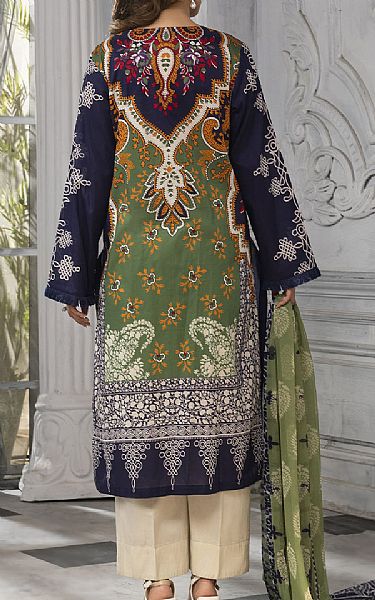 LimeLight Navy Blue Lawn Suit (2 Pcs) | Pakistani Dresses in USA- Image 2
