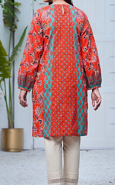 Limelight Vermillion Lawn Kurti | Pakistani Dresses in USA- Image 2