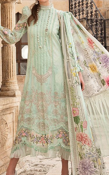 Maria B. Mint Green Lawn Suit | Pakistani Lawn Dress in USA Maria B. Mint Green Lawn Suit | Pakistani Lawn Dress in USA