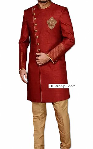  Modern Sherwani 80 | Pakistani Sherwani Online- Image 1