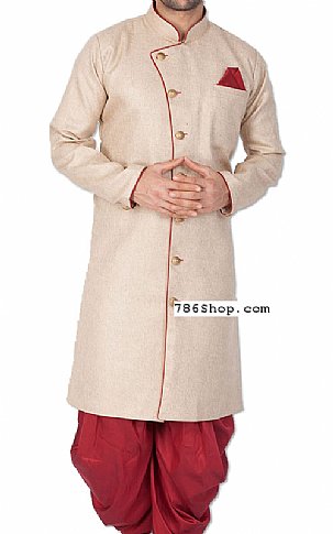  Modern Sherwani 84b | Pakistani Sherwani Online- Image 1