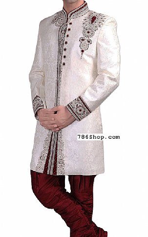  Modern Sherwani 116 | Pakistani Sherwani Online- Image 1