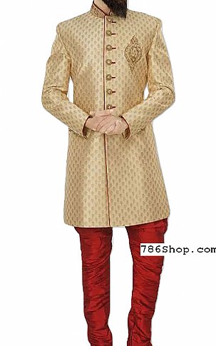  Modern Sherwani 128 | Pakistani Sherwani Online- Image 1