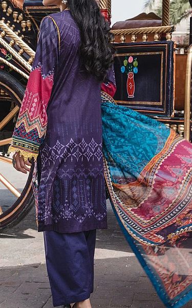 Motifz Indigo Lawn Suit | Pakistani Dresses in USA- Image 2