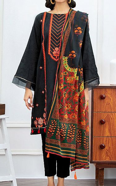 Orient Black Jacquard Suit | Pakistani Dresses in USA- Image 1