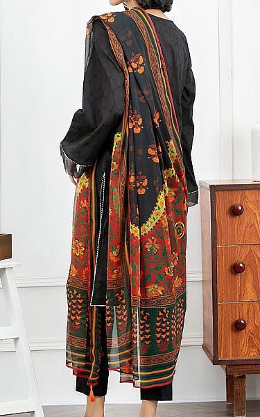 Orient Black Jacquard Suit | Pakistani Dresses in USA- Image 2