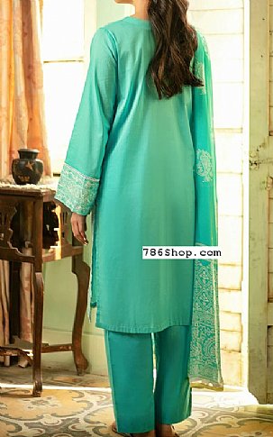 Orient Sea Green Lawn Suit | Pakistani Dresses in USA- Image 2