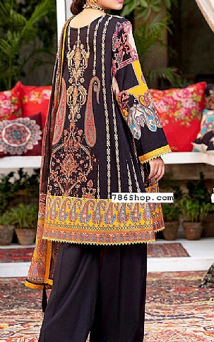 Raaya Black Lawn Suit | Pakistani Dresses in USA- Image 2