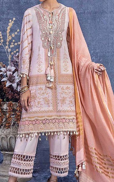 Sana Safinaz  Lilac/Tea Pink Lawn Suit | Pakistani Dresses in USA- Image 1