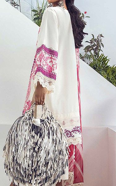 Sana Safinaz  White Lawn Suit | Pakistani Dresses in USA- Image 2