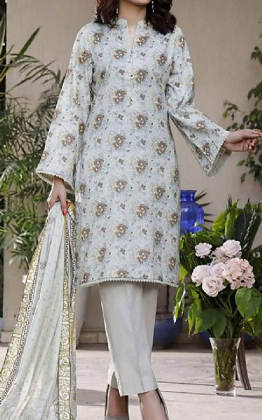 Vs Textile White Lawn Suit | Pakistani Dresses in USA- Image 1