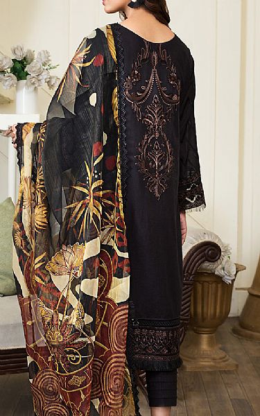 Zarif Black Lawn Suit | Pakistani Dresses in USA- Image 2