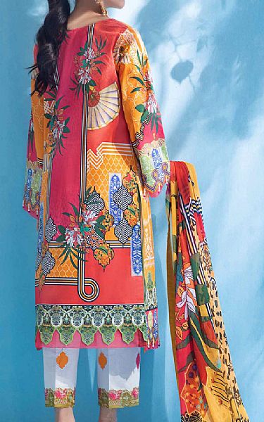 Sifona Mustard Lawn Suit | Pakistani Dresses in USA- Image 2